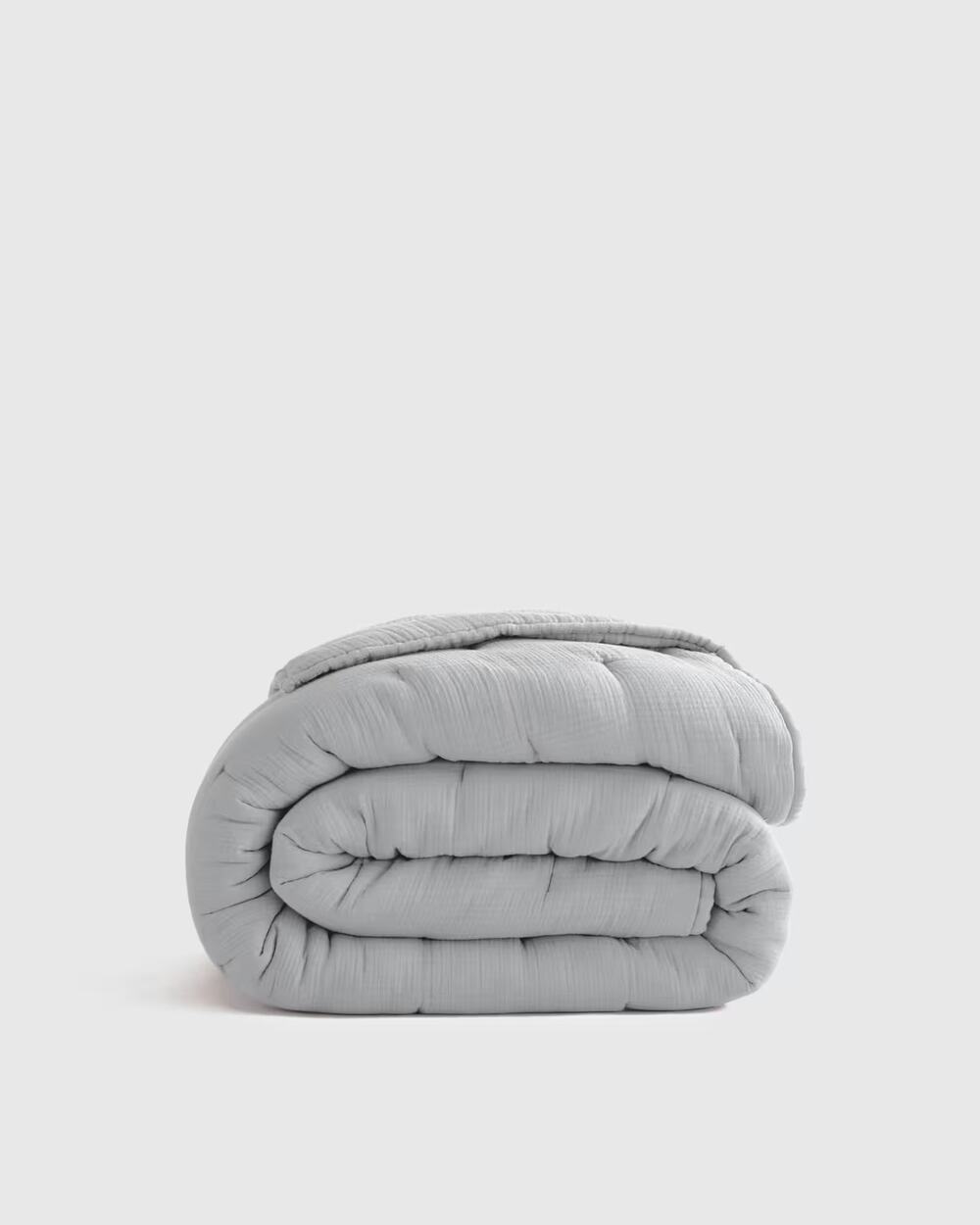 Quince Organic Cotton Gauze Dream Quilt Full/Queen Mist BNWT